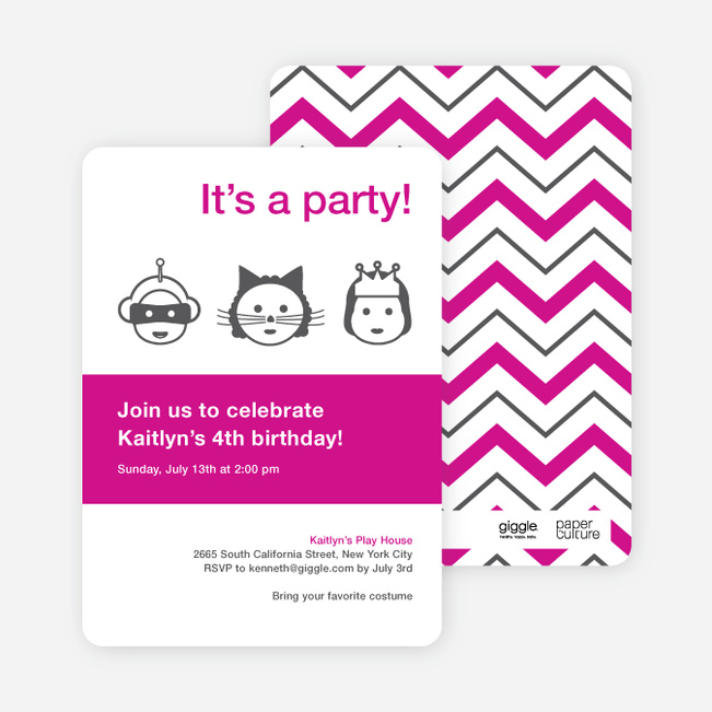 costume party birthday party invitations paper culture costume birthday party invitation