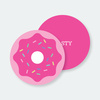 Donut Coasters - Pink