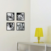 Mini Photo Squares - Black