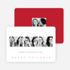 Classic Photo Holiday Cards - Red