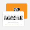 Classic Photo Holiday Cards - Orange