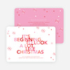 It’s Beginning to Look a Lot Like Christmas Cards - Pink