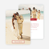 Merry & Married Holiday Cards for Newlyweds - Red