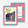Plaid Wishes Holiday Photo Cards - Red