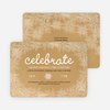 Kraft Snowflake Flurry Holiday Cards - Beige