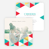 Golden Triangle Holiday Cards - Blue