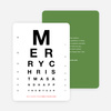 Eye Chart Corporate Cards - Green