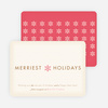 Merriest Holidays - Pink