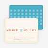 Merriest Holidays - Blue