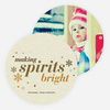 Making Spirits Bright Cards for the Holidays - Brown