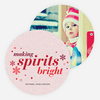 Making Spirits Bright Cards for the Holidays - Red