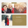 Blessed Christmas Cards - Brown