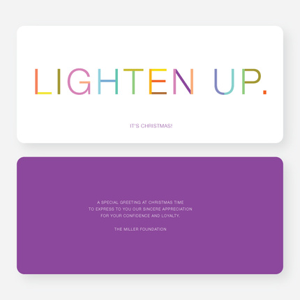 Lighten Up - Purple