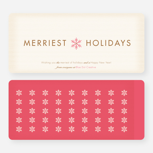 Merriest Holidays - Pink