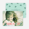 Holiday Cards: Laughing All the Way - Green