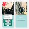 Holiday Typewriter Note Cards - Green