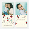 X-Mas Cards: Retro X-Mas Icons - Red