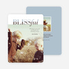 Blissful Holiday Cards - Blue