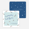 Holiday Cards for Sending Warm Wishes - Blue