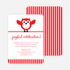 Owl Holiday Party Invitations by giggle - Red
