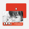Penguin Family - Fire Engine Red