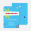 Snowflake Holiday Party Invitations - Light Blue