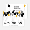 New Year Balloons - Gray