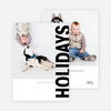 Gifts of the Holidays Cards - Black