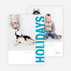 Gifts of the Holidays Cards - Blue