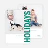 Gifts of the Holidays Cards - Green
