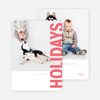Gifts of the Holidays Cards - Red