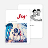 Joy Holiday Cards - Red