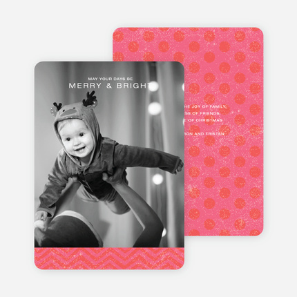 Charming Holiday Cards - Red