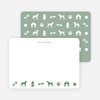 Dog Stationery - Green