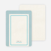 Baby Ticket Matching Thank You Cards - Glacier