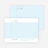 Modern Lines Note Cards - Sky Blue