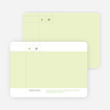 Modern Lines Note Cards - Wasabi