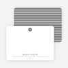 Modern Stationery: Simply Put - Charcoal