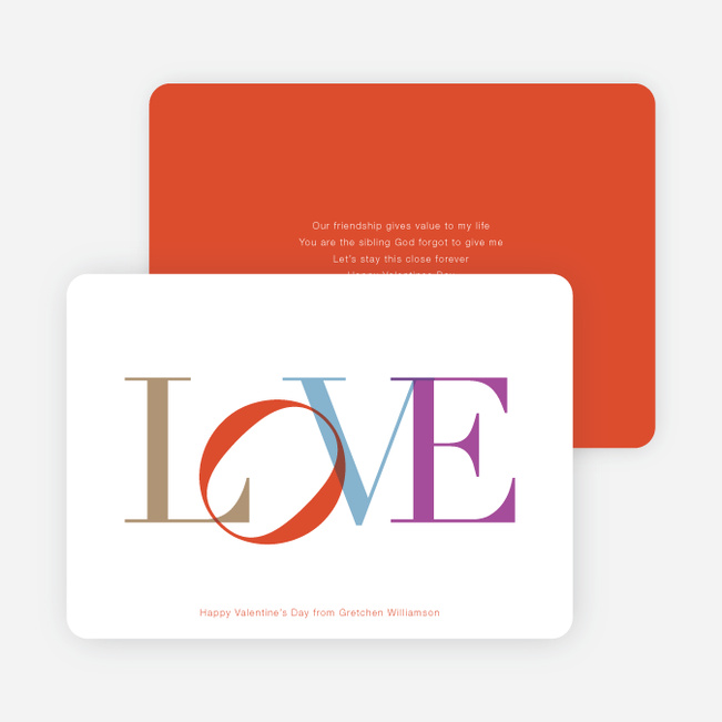 L O V E Note Cards - Multi