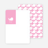 Moby Dick Whale Stationery - Cotton Candy