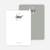 Alphabet Animals S Shark Monogram Stationery - Charcoal