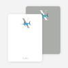 Alphabet Animals X Xwing Monogram Stationery - Royal Blue