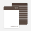 Bold Type Named Stationery - Espresso