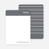 Bold Type Named Stationery - Charcoal