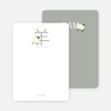 Notecards for the ‘Chinese Ram (Sheep)’ cards. - Ecru