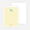 Notecards for the ‘Quilted Horse’ cards. - Yellow