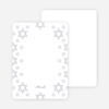 Notecards for the ‘Star of David Border’ cards. - Wisteria