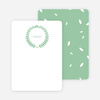 Wreath Stationery - Green