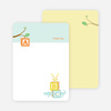 Note Cards: ‘ABC Blocks’ cards. - Glacier