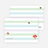 Note Cards: ‘Mushroom Patch’ cards. - Mushroom Brown
